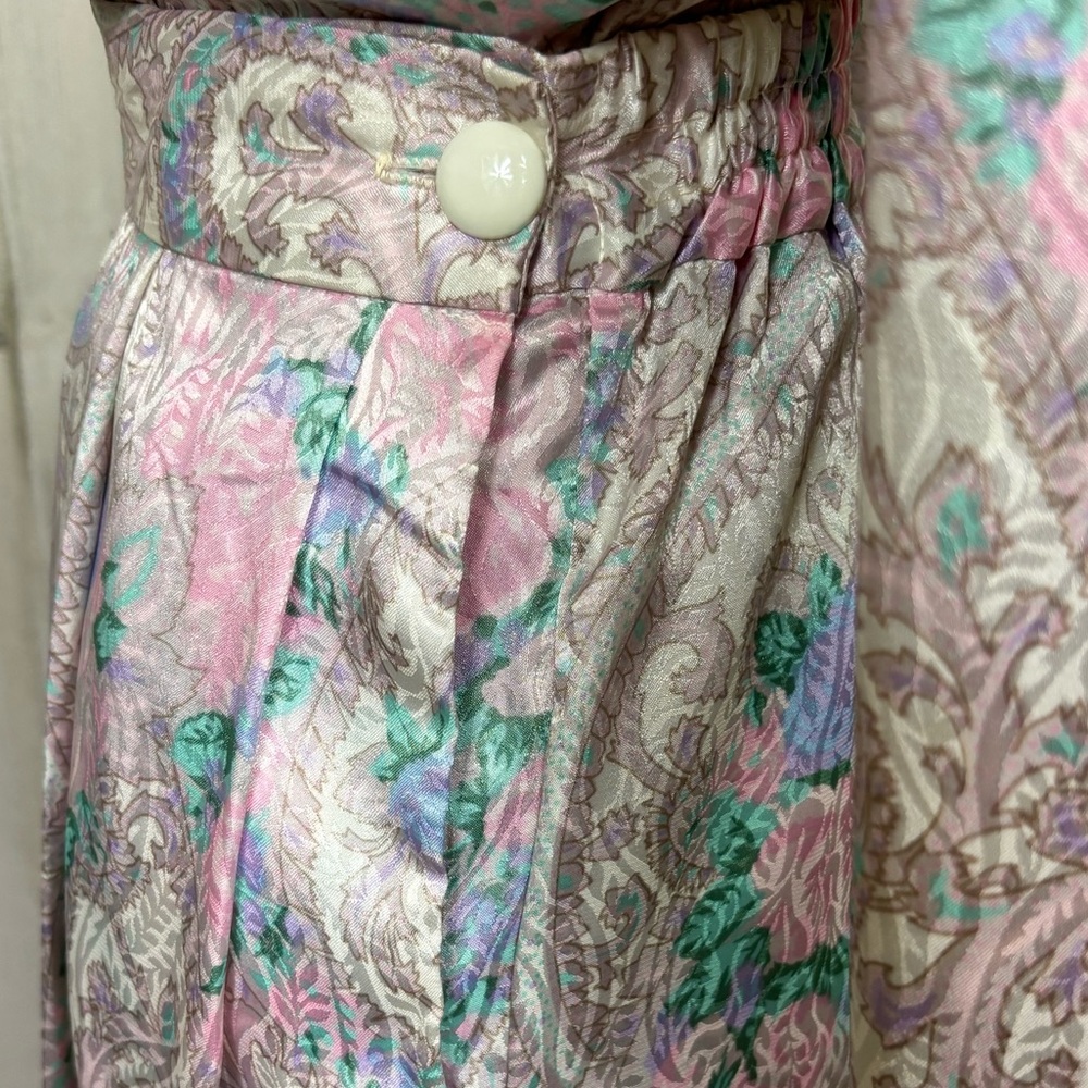 Worthington Vintage 90’s Pastel‎ Floral Plus Size Patterned Two-Piece Set - Picture 7 of 15